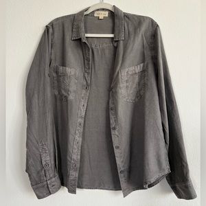 Cloth & Stone - Medium Grey Button Down